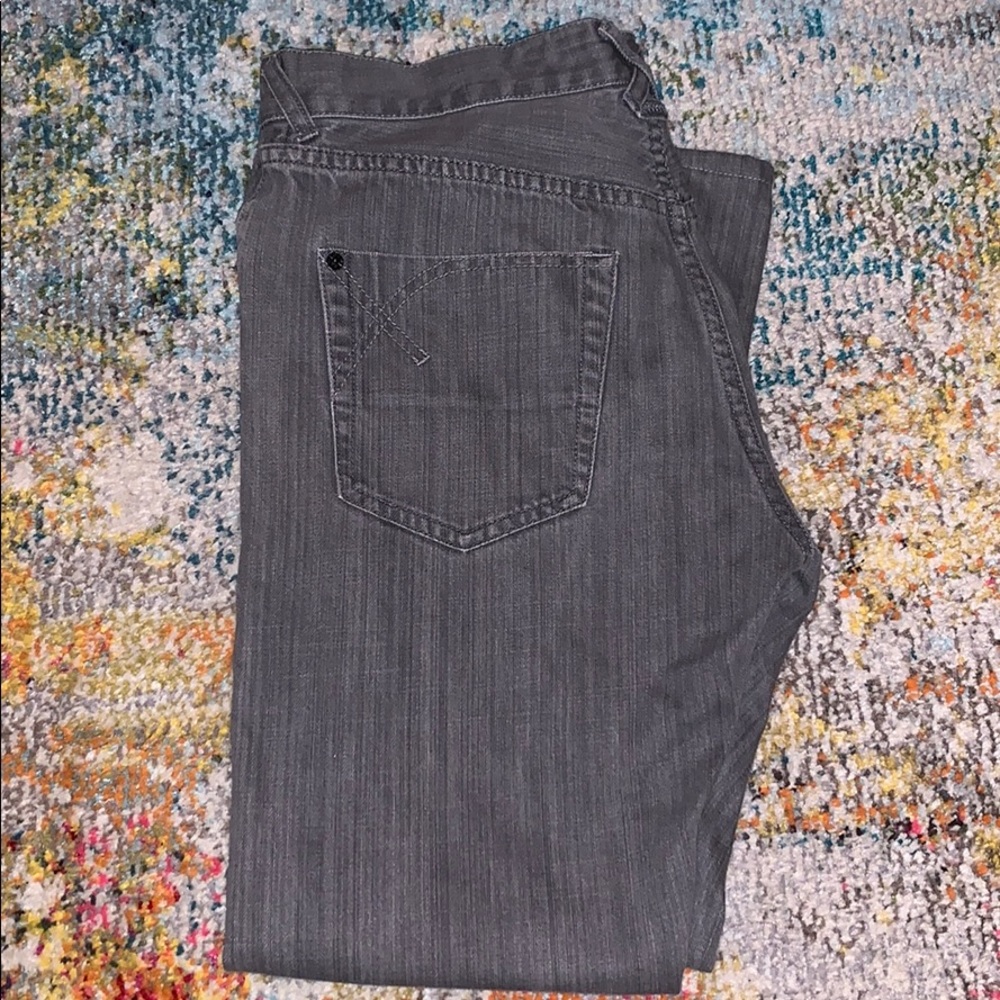 Men’s 10 Deep Grey Denim Jeans
